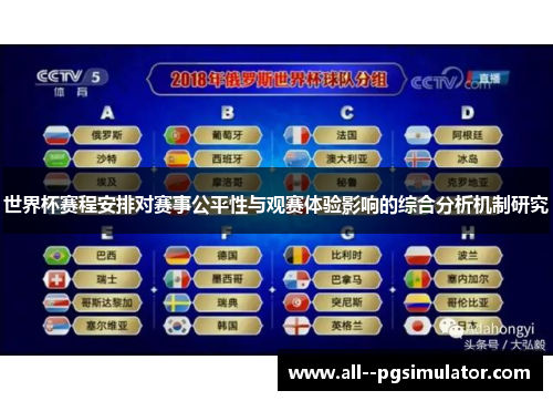 世界杯赛程安排对赛事公平性与观赛体验影响的综合分析机制研究 世界杯赛程安排对赛事公平性与观赛体验影响的综合分析机制研究